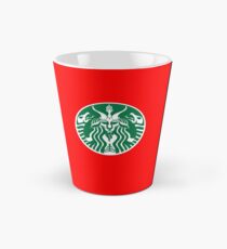 Rote Tasse Baphomet Tasse (konisch)