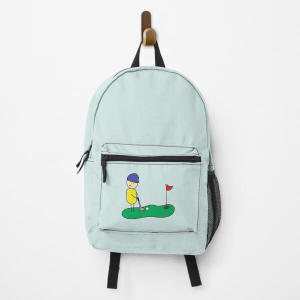 Item preview, cute boy playing golf designed and sold by wordspotrayal.