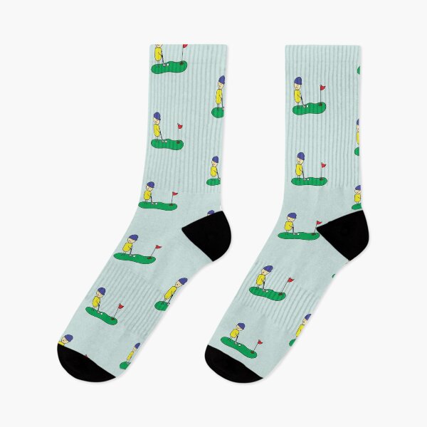 Item preview, cute boy playing golf designed and sold by wordspotrayal.