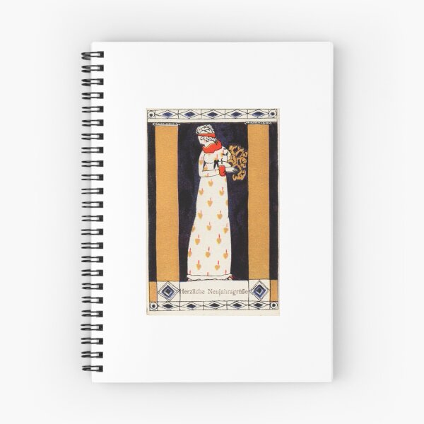 Item preview, Vienna Secession Postcard - 'Happy New Year'  designed and sold by Jack Clearwater.