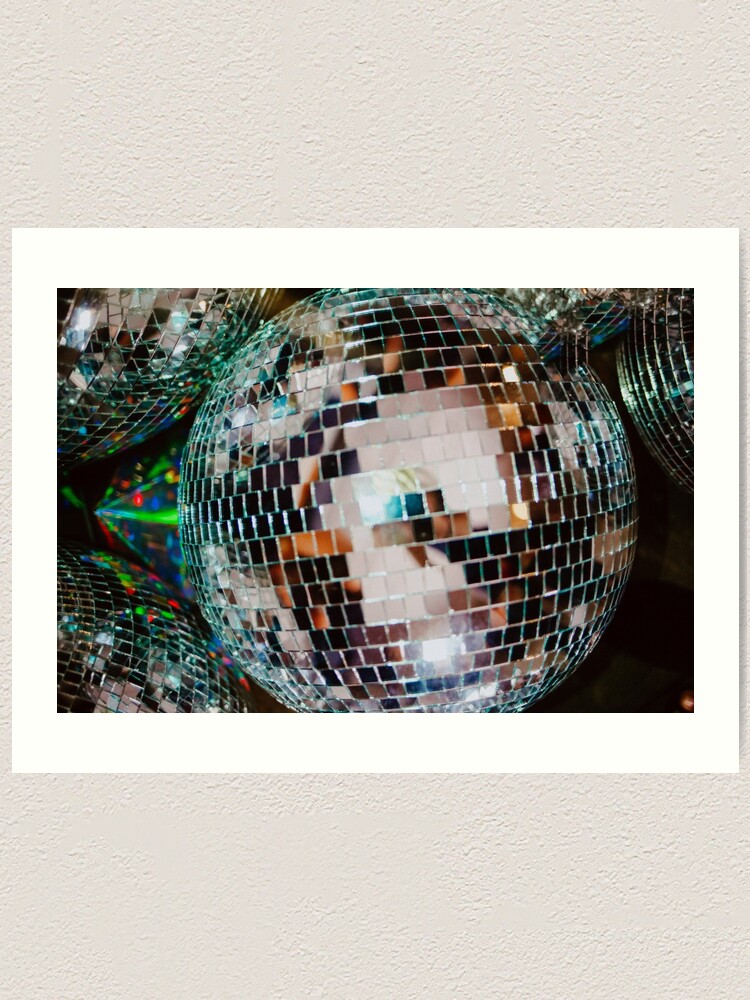 Gold Disco Balls Poster for Sale by newburyboutique