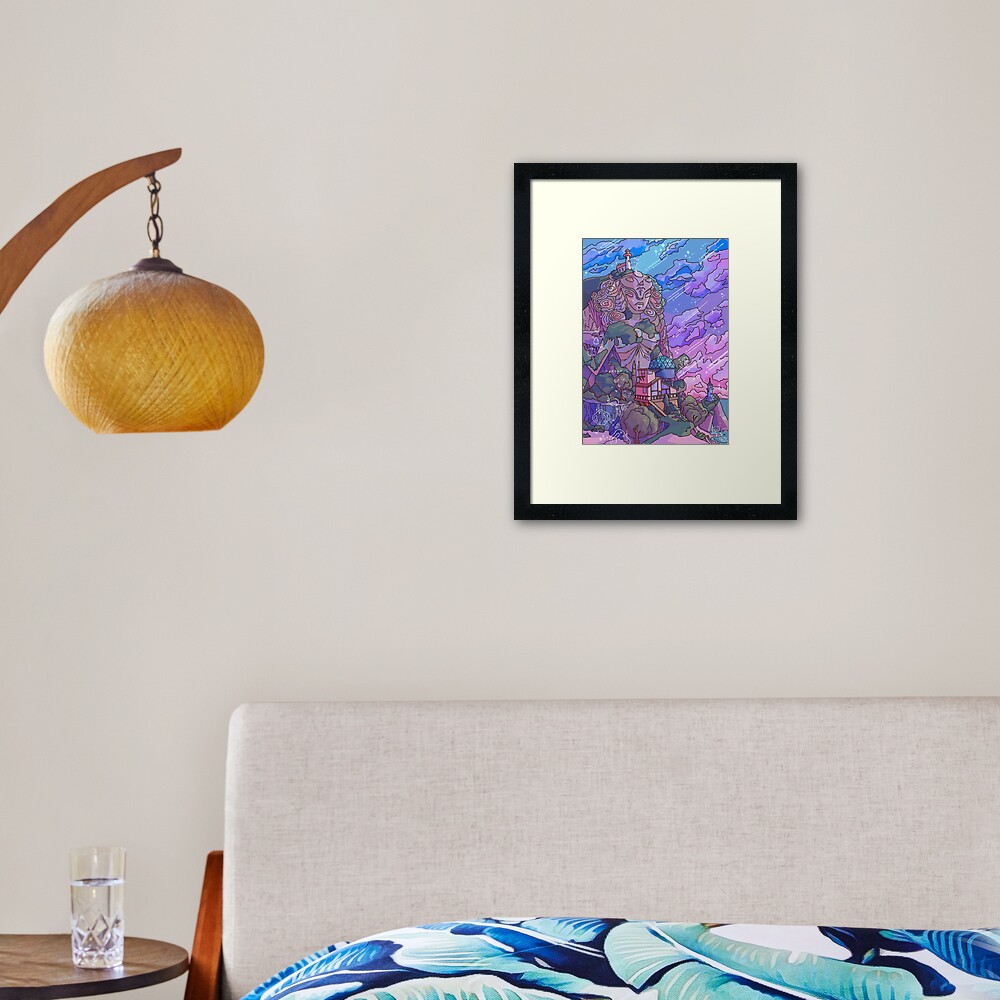 Steven Universe Temple at Sunset Poster