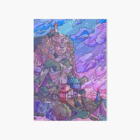 Item preview, Steven Universe Temple at Sunset designed and sold by PlanetHarajuku.