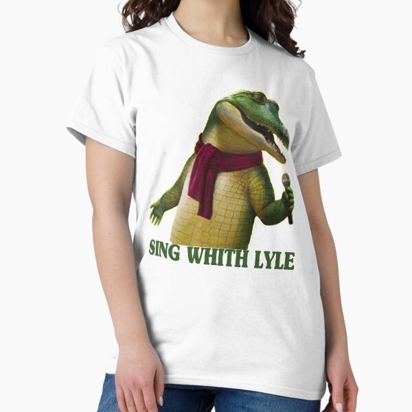 Artikel-Vorschau von Lustiges Shirt im Krokodil-Lyle-Stil, designt und verkauft von ROMYART2022.