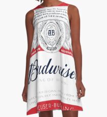 Budweiser A-Linien Kleid
