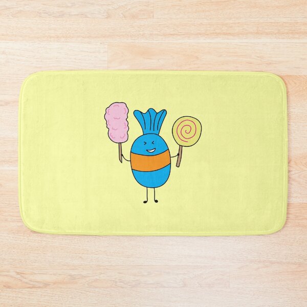 Item preview, cute candy holding lollipop and cutton candy designed and sold by wordspotrayal.