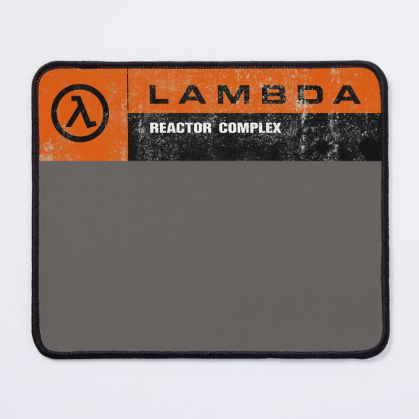 Aperçu de l'œuvre Signalisation complexe Half-Life Lambda Complex Reactor - Orange GOTY (en détresse) créée et vendue par LGSmerch.