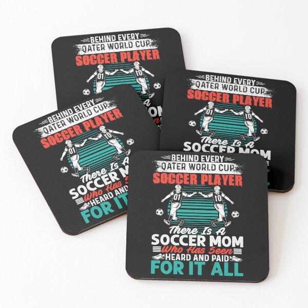Item preview, Behind Every Qatar World Cup Soccer Player There Is A Soccer Mum Who Has Seen Heared And Paid For It All designed and sold by Trendy Tees.