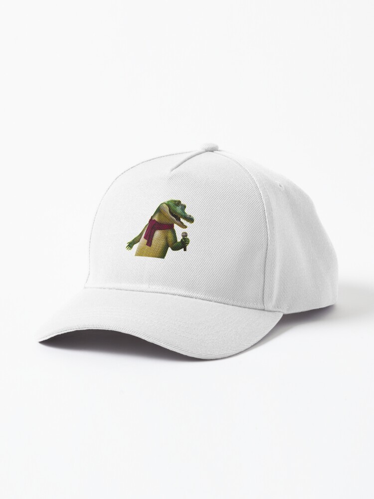 Cap for Sale mit Sehr talentierter Singing Crocodile Lyle Style Aufkleber von ROMYART2022 Redbubble