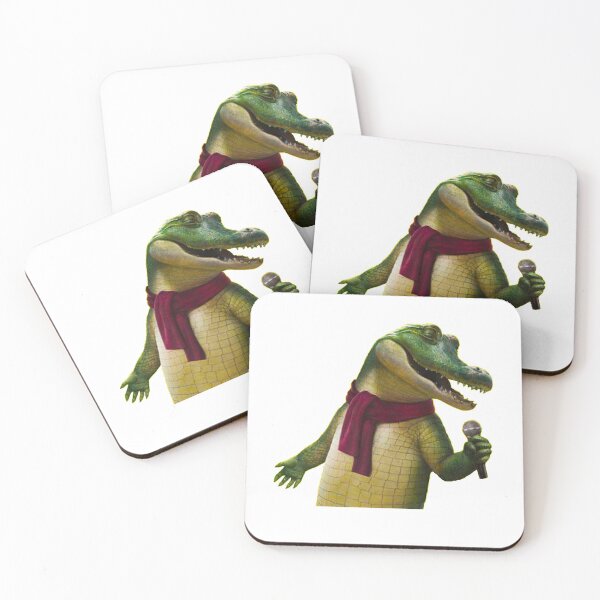 Item preview, Very Talented Singing Crocodile Lyle Style sticker designed and sold by ROMYART2022.