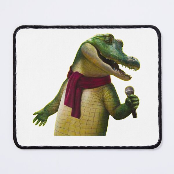 Item preview, Very Talented Singing Crocodile Lyle Style sticker designed and sold by ROMYART2022.