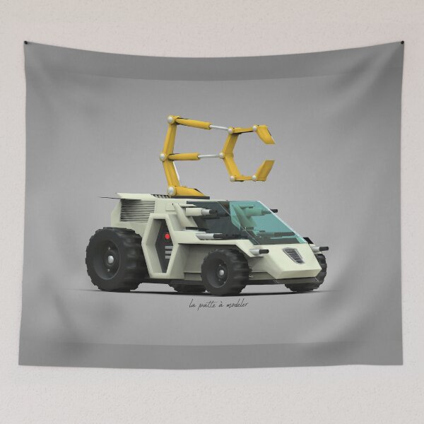 Item preview, Jayce's car (the wheeled warriors) designed and sold by LaPatteAModeler.