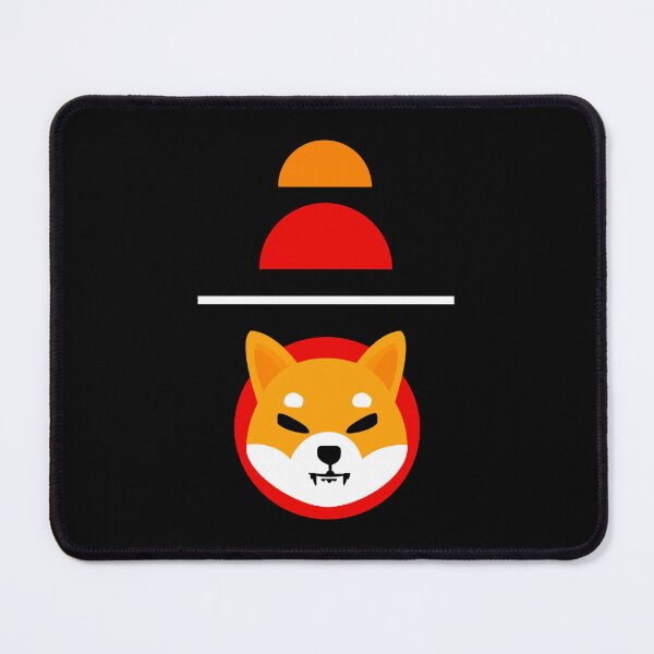 Item preview, Shiba Inu SHIB Crypto Altcoin - Modern Geometric Abstract Design designed and sold by CryptoMoods.