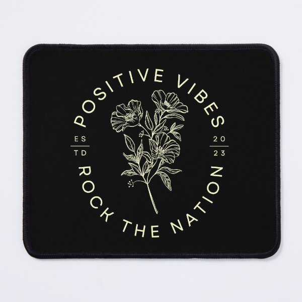 Item preview, Positive Vibes will rock the nation flower designed and sold by Farage Art.
