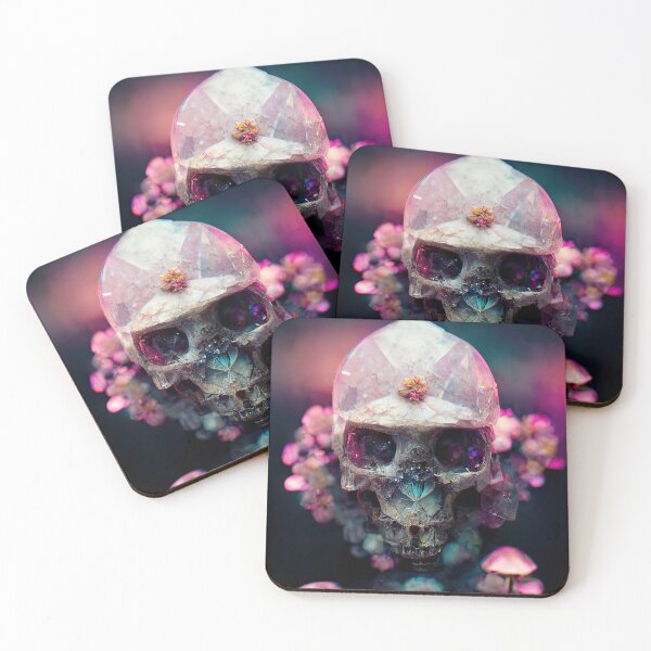 Item preview, Rose Quartz Skull designed and sold by Lewizuh.