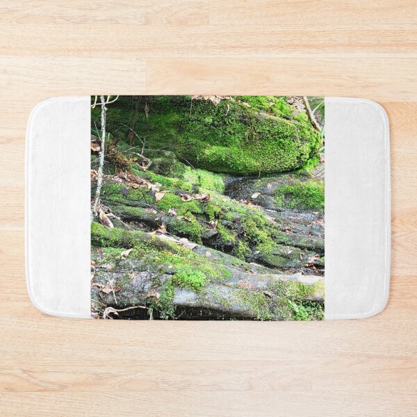 Item preview, Mossy Rocks Vertical designed and sold by LisaWootenPhoto.