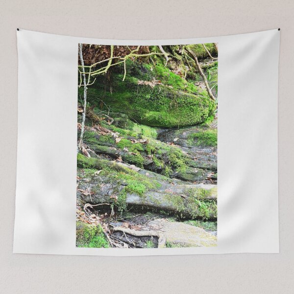 Item preview, Mossy Rocks Vertical designed and sold by LisaWootenPhoto.