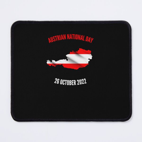 Item preview, Austrian National Day 26 October 2022 Flag designed and sold by TajfunX.