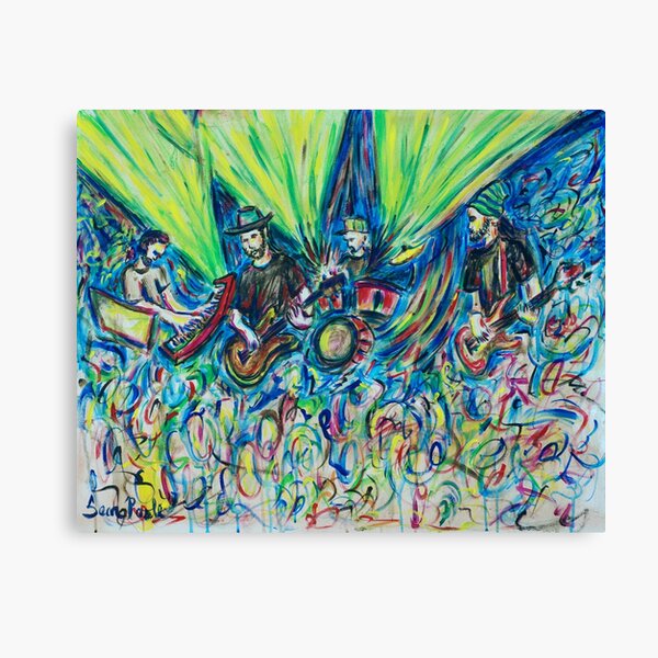 "Chameleonized Twiddle" Twiddle at The Chameleon Club 2017 Canvas Print