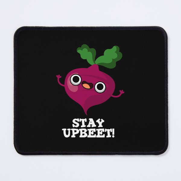 Item preview, Stay Upbeet Funny Beet Puns (Dark BG) designed and sold by punnybone.