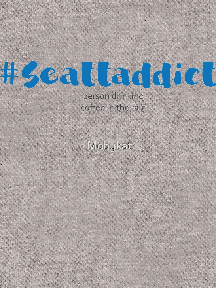 Aperçu 6 sur 6. Veste zippée à capuche avec l'œuvre Seattle Java créée et vendue par Mobykat.