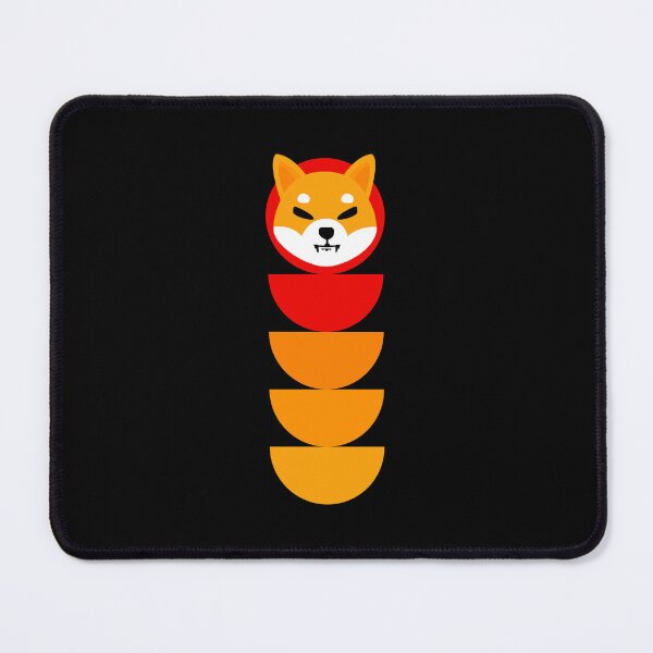 Item preview, Shiba Inu SHIB Crypto Altcoin - Semi Circle Trendy Bauhaus Pattern designed and sold by CryptoMoods.