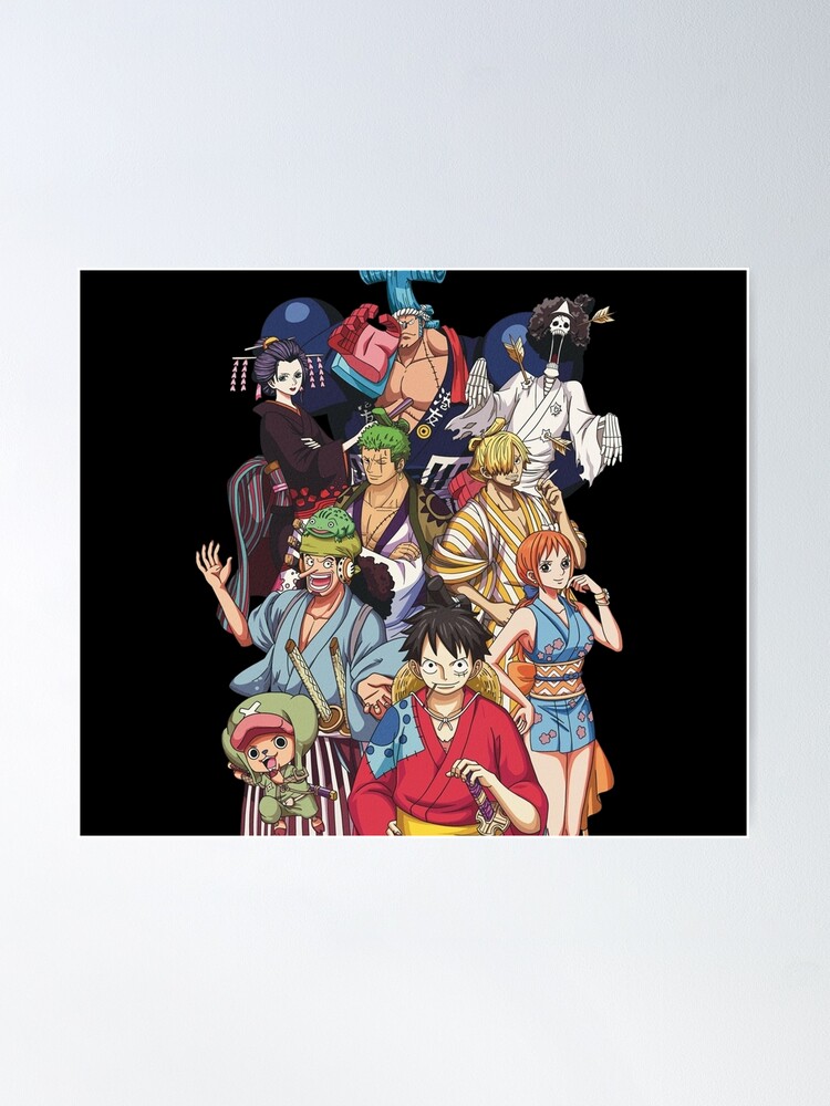 Poster One Piece - The Crew in Wano Country, Wall Art, Gifts & Merchandise