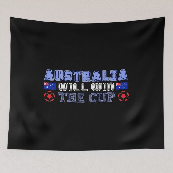 Item preview, Football Word Cup Australia Will Win The Cup for All Fans designed and sold by TajfunX.