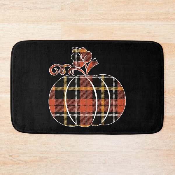 Item preview, Autumn themed Plaid Pattern Pumpkin designed and sold by mrhighsky.