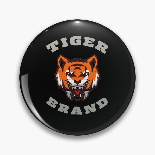 Item preview, Tiger Brand Sticker designed and sold by Farage Art.