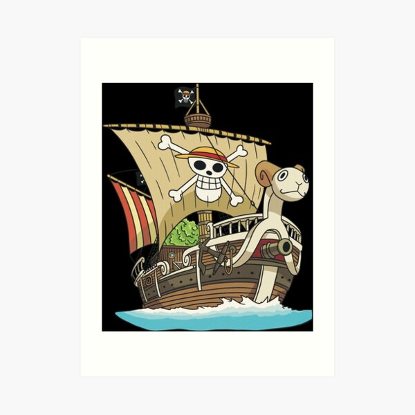 One Piece Going Merry Art Print for Sale by haida-hasn