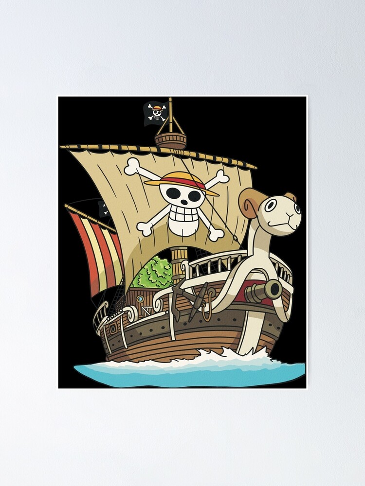 One Piece Going Merry Poster Poster – Anime Town Creations