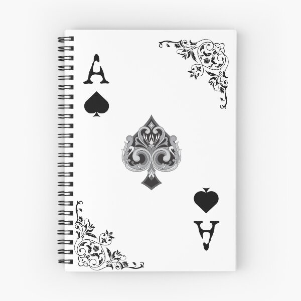 Item preview, Ace of Spades Poker Card Black Vintage designed and sold by Kubala.