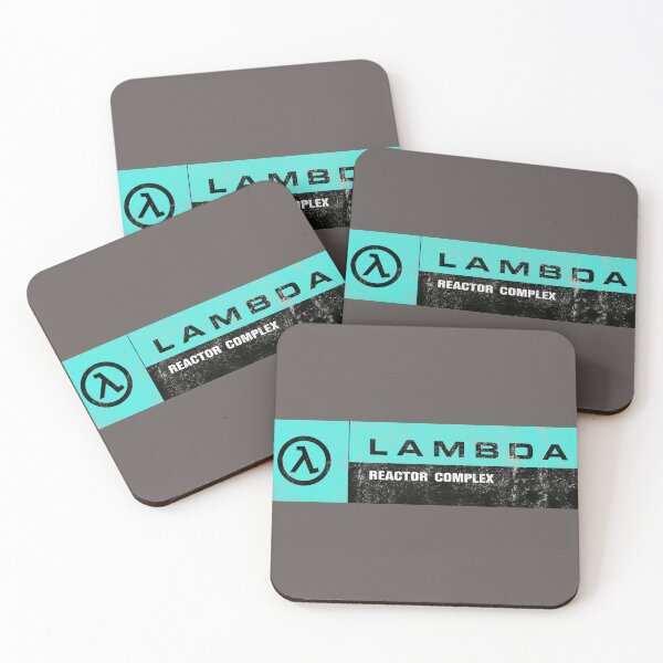 Item preview, Half-Life Lambda Complex Reactor Complex Signage - Redemption Blue (Distressed) designed and sold by LGSmerch.