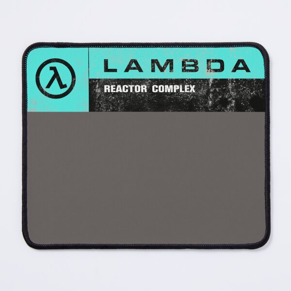 Item preview, Half-Life Lambda Complex Reactor Complex Signage - Redemption Blue (Distressed) designed and sold by LGSmerch.