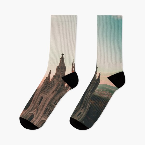 Item preview, Barcelona City in Spain, brown cathedral during sunset designed and sold by Asombrosa.