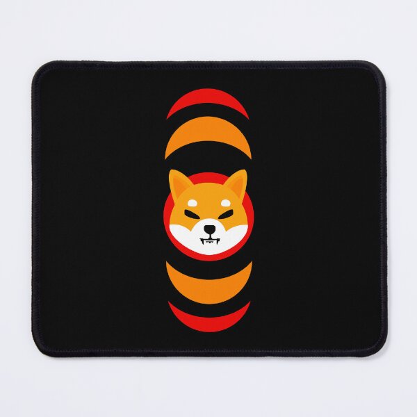 Item preview, Shiba Inu SHIB Crypto Altcoin - Crescent Moon Phases designed and sold by CryptoMoods.
