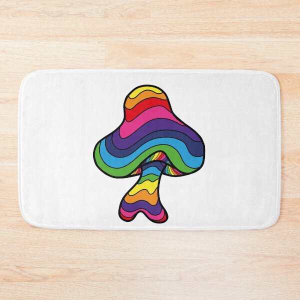 Item preview, The Perfect Magic Mushroom: Exotic Trippy Rainbow Stripes Contour Lines designed and sold by Ciara Shortall.