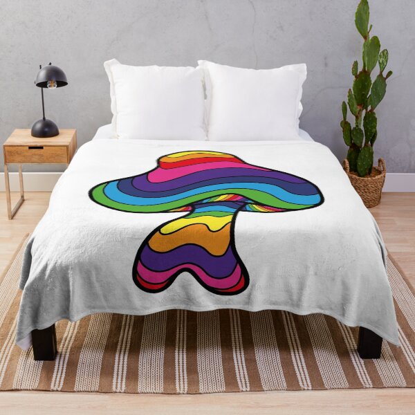 Item preview, The Perfect Magic Mushroom: Exotic Trippy Rainbow Stripes Contour Lines designed and sold by Ciara Shortall.