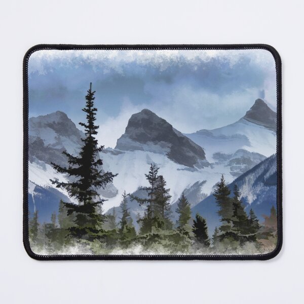 Item preview, Mystic Three Sisters Mountains - Canadian Rockies  designed and sold by NaturePrints.