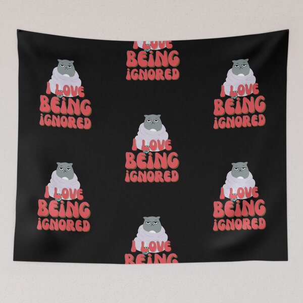 Item preview, Cat Love Being Ignore designed and sold by Wehavefun.
