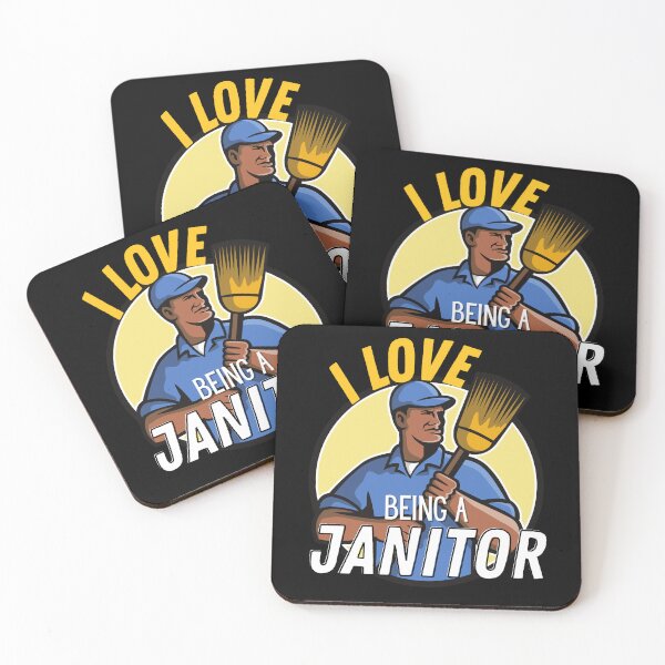 Item preview, I Love Being A Janitor designed and sold by Wehavefun.