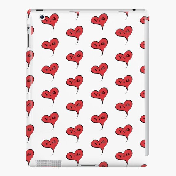 Aries + Libra in Love Zodiac Heart iPad Snap Case