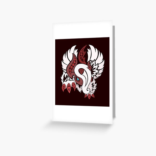 Shiny Mega Absol - Yin and Yang Evolved! Greeting Card