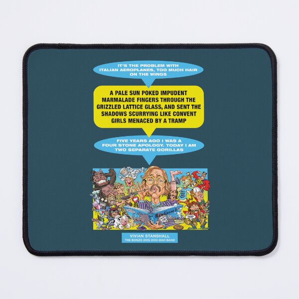 Item preview, Vivian Stanshall designed and sold by TIGERDAVER.