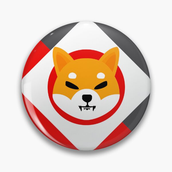 Artikelvorschau, Shiba Inu SHIB Krypto Altcoin – Abstrakte Geometrie entworfen und verkauft von CryptoMoods.