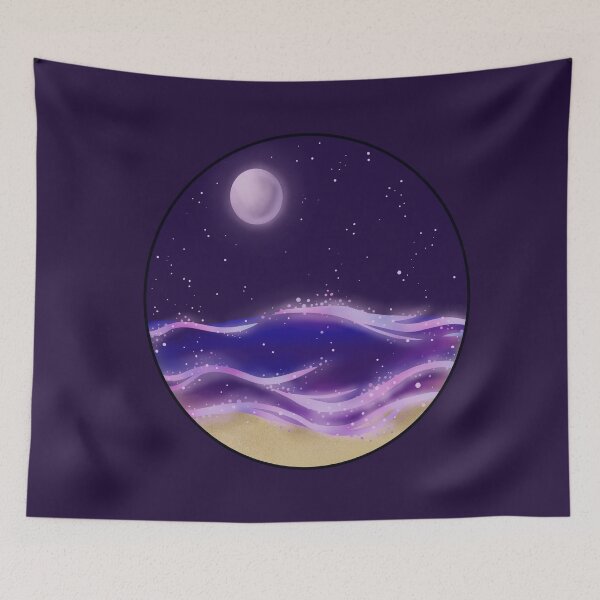 Item preview, The Moon and the Sea designed and sold by AvalonUnmuzzled.