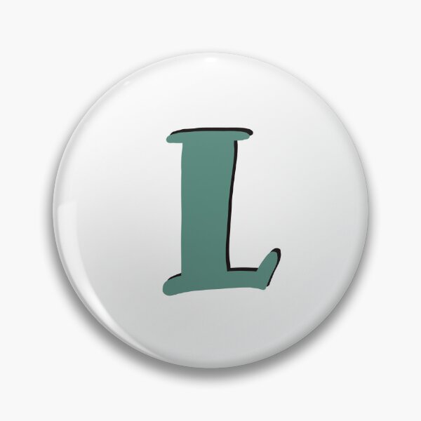 Item preview, Green Letter L initial monogram alphabet L capital designed and sold by Antique-Gifts.