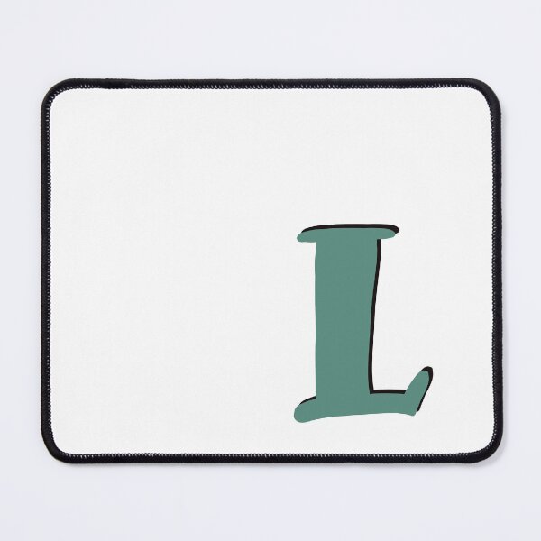 Item preview, Green Letter L initial monogram alphabet L capital designed and sold by Antique-Gifts.