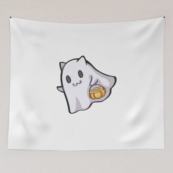 Item preview, Cute Ghost with a pumpkin Halloween 2023 designed and sold by BDG06.